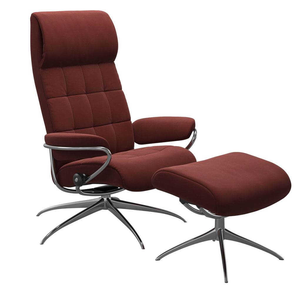 Stressless London Star Chair with Footstool